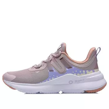 Кроссовки мягкие плюс Li-Ning, лиловый