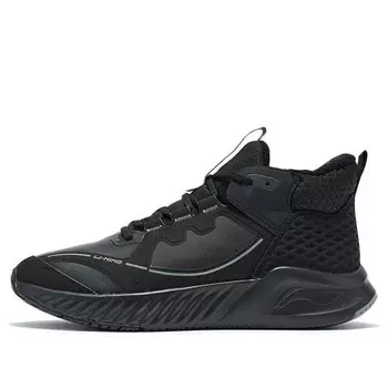 Кроссовки мягкие zero wntr Li-Ning, черный