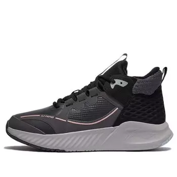 Кроссовки мягкие zero wntr Li-Ning, черный