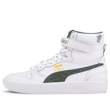 Кроссовки mr. doodle x sky lx mid 'wavy doodles' Puma, зеленый