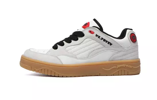 Кроссовки MR.PESIN Skateboarding Shoes Unisex Low-top, черный