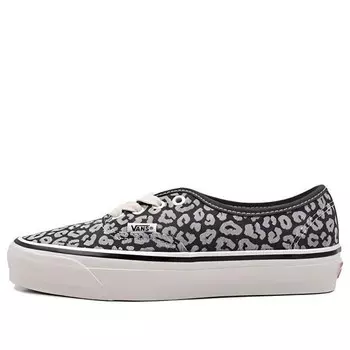 Кроссовки mte authentic reissue 44 'black white' Vans, черный