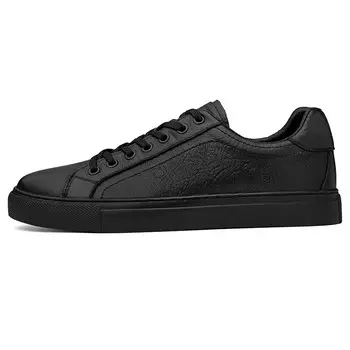 Кроссовки Mulinsen Skateboarding Shoes Men Low-top Black, черный