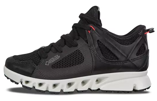 Кроссовки Multi-Vent Lifestyle женские с низким верхом, черные Ecco