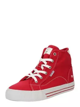 Кроссовки MUSTANG High-Top Sneakers, красный