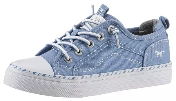 Кроссовки Mustang, синий джинсовый