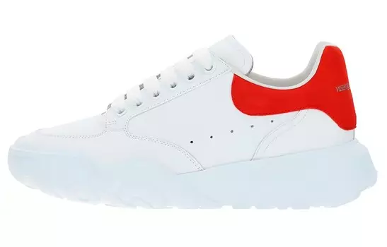 Кроссовки мужские Alexander Mcqueen Court Trainer Lifestyle, белый / красный