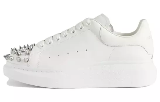 Кроссовки мужские Alexander Mcqueen с шипами, белый