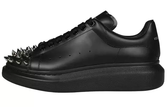 Кроссовки мужские Alexander Mcqueen с шипами, черный