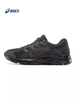 Кроссовки мужские Asics Gel-Contend 4 Black Warrior с сеткой, кремовый / синий