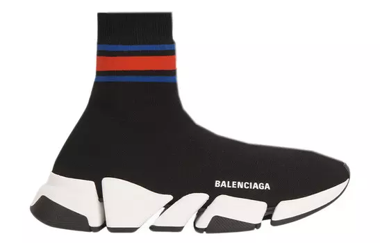 Кроссовки мужские Balenciaga Speed 2.0, черный / желтый