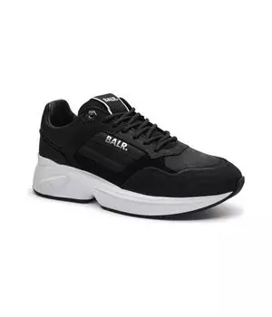 Кроссовки мужские Balr. кожаные беговые, черный
