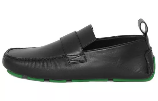 Кроссовки мужские Bottega Veneta, черный / зеленый