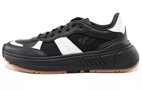 Кроссовки мужские Bottega Veneta низкие, черный
