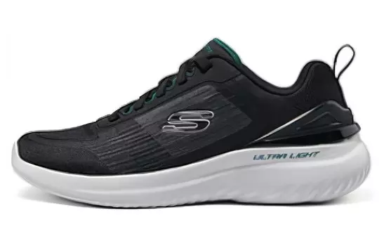 Кроссовки мужские BOUNDER 2.0 с низким верхом, черные/синие Skechers