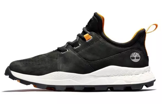 Кроссовки мужские BROOKLYN Collection Low-top черного/белого/желтого цвета Timberland