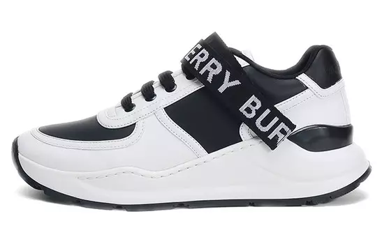 Кроссовки мужские Burberry Lifestyle с низким верхом, черный / белый