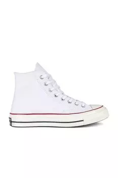 Кроссовки мужские Chuck 70 Canvas Hi Tops Converse, цвет White, Garnet, Egret
