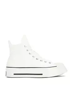 Кроссовки мужские Chuck 70 De Luxe Squared Converse, цвет Egret & Black