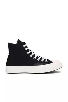 Кроссовки мужские Chuck 70 Luxe Converse, цвет Black, Dark Matter, & Vintage White