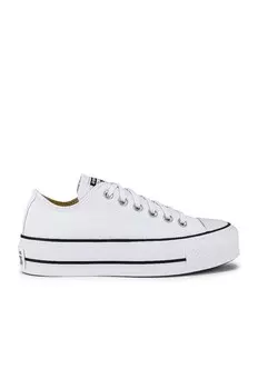 Кроссовки мужские Chuck Taylor All Star Lift Ox Converse, белый/черный