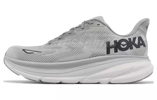 Кроссовки мужские Clifton 9 с низким верхом серые Hoka One One