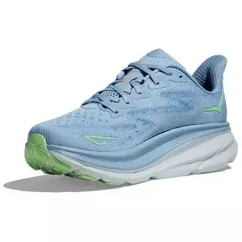 Кроссовки мужские Clifton 9 с низким верхом, синие/оранжевые/зеленые Hoka One One