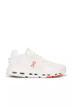 Кроссовки мужские Cloudnova 2 On, цвет White & Flame