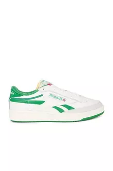Кроссовки мужские Club C Revenge Vintage Reebok, цвет White & Green