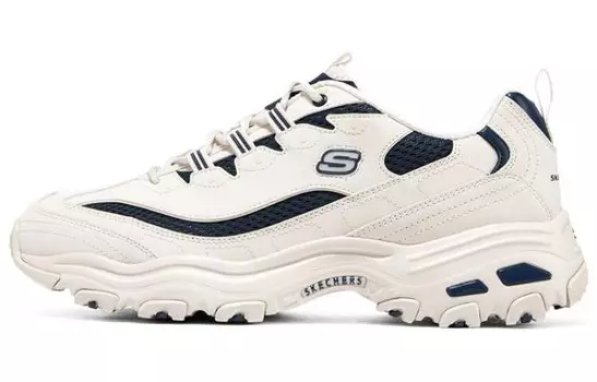 Кроссовки мужские D"Lites 1.0 Chunky с низким верхом, белые/королевские синие Skechers