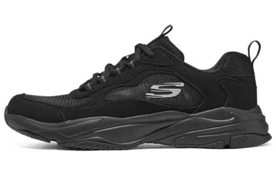 Кроссовки мужские D"Lites 1.0 Chunky с низким верхом черного цвета Skechers
