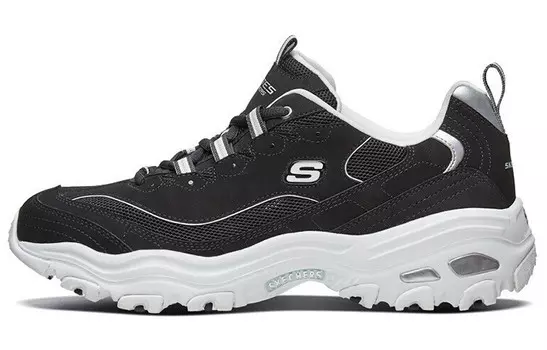 Кроссовки мужские D"Lites 1.0 Chunky с низким верхом черного цвета Skechers