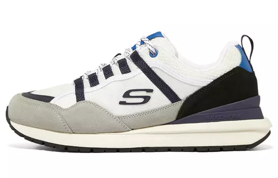 Кроссовки мужские D"Lites 1.0 с низким верхом, белые/серые Skechers
