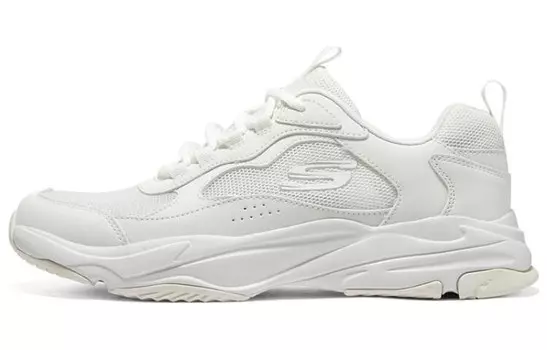 Кроссовки мужские D"Lites 4.0 Chunky с низким верхом белого цвета Skechers