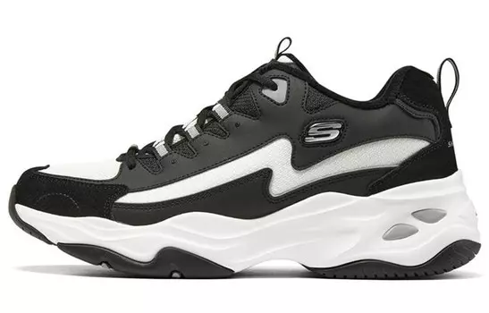 Кроссовки мужские D"Lites 4.0 Chunky с низким верхом, черные/белые Skechers