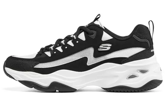 Кроссовки мужские D"Lites 4.0 Chunky с низким верхом, черные/белые Skechers