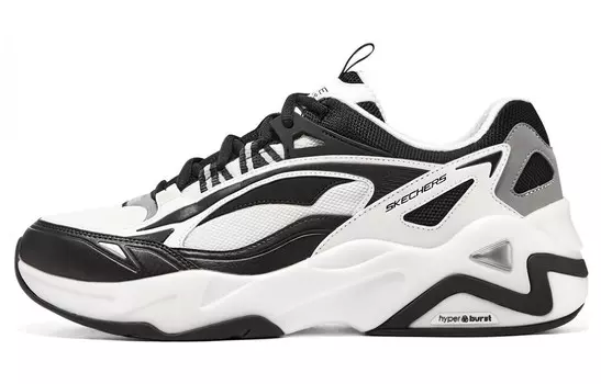 Кроссовки мужские D"LITES HYPER BURST с низким верхом, черные/белые Skechers