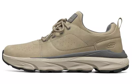 Кроссовки мужские Delmont с низким верхом, песочного цвета Skechers