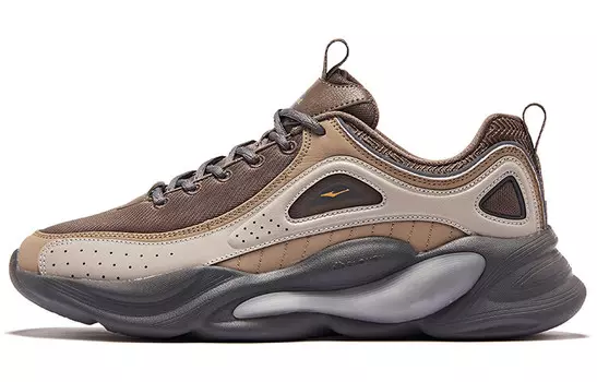 Кроссовки мужские Derivation Lifestyle Shoes Men Low-Top Iron Man Gray Dead Wood Ash Erke