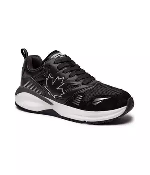 Кроссовки мужские Dsquared2 с добавлением кожи, черный