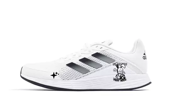 Кроссовки мужские Duramo Sl с низким верхом, белые/черные Adidas