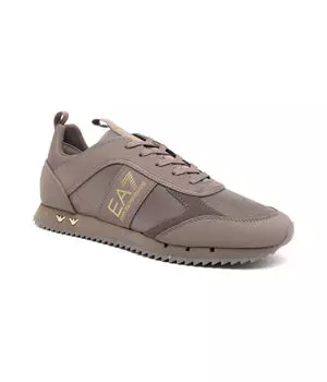 Кроссовки мужские Ea7 комбинированные повседневные, коричневый