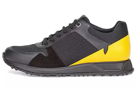 Кроссовки мужские Fendi Lifestyle, черный / желтый