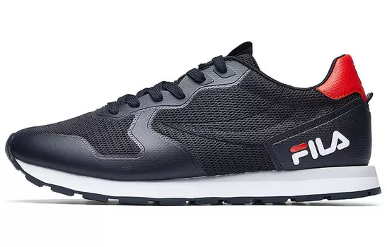Кроссовки мужские Fht 83 с низким верхом, черные/белые Fila