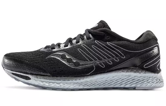 Кроссовки мужские Freedom 3 с низким верхом, черные/серебристые Saucony