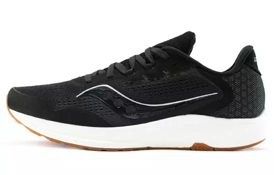Кроссовки мужские Freedom 4 с низким верхом, черные/белые Saucony
