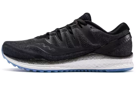 Кроссовки мужские Freedom ISO2 с низким верхом, черные/белые Saucony