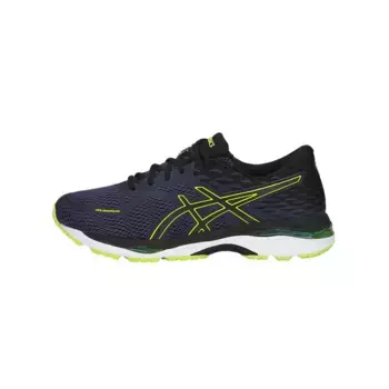 Кроссовки мужские Gel-Cumulus 19 с низким верхом, синие/желтые Asics