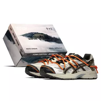 Кроссовки мужские Gel-Flux 4 с низким верхом, черные/коричневые Asics