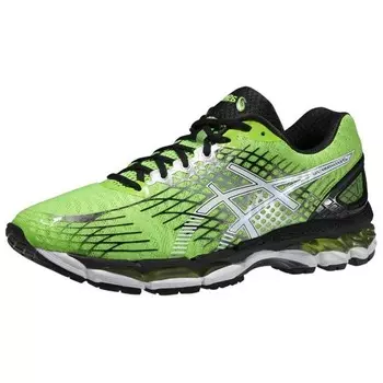 Кроссовки мужские GEL-Nimbus 17 с низким верхом, зеленые/белые Asics